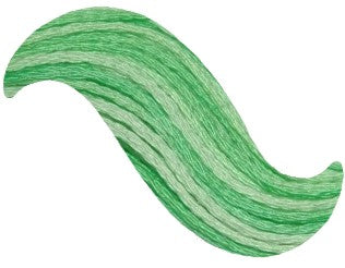 Lesur Embroidery Silks White, Black, and Varigated Shades