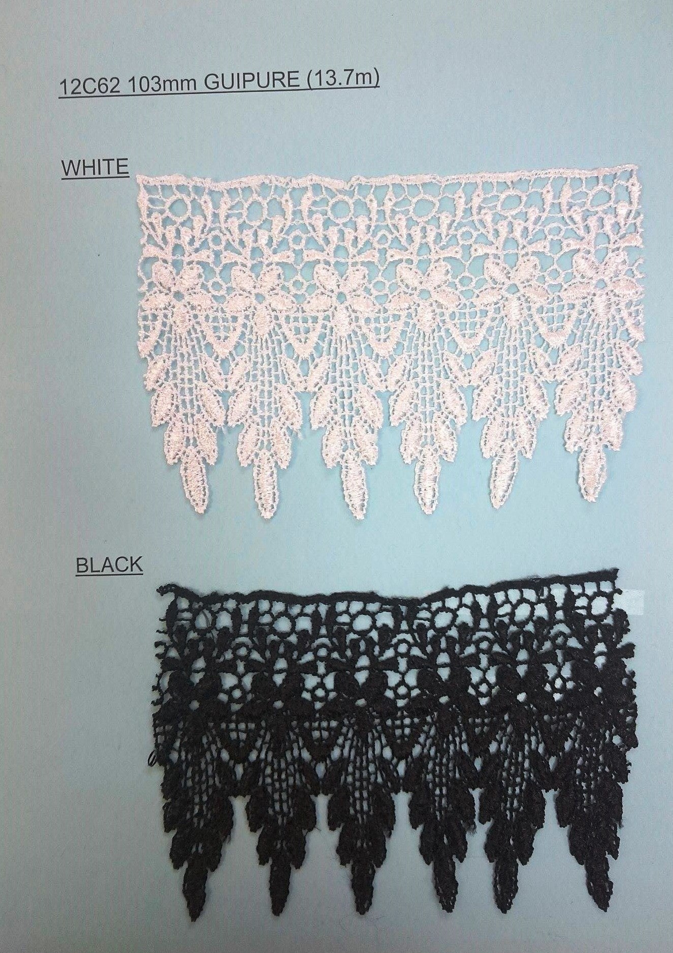 103mm Guipure Lace