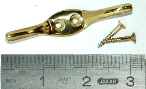 Tie Back Hook, 3" Cleat