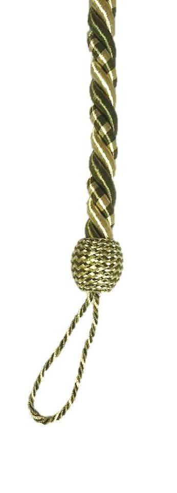 2- Tone Rope Tie Backs