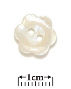 2 Hole Flower Buttons