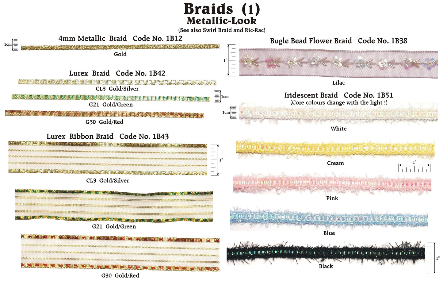 Iridescent Braid