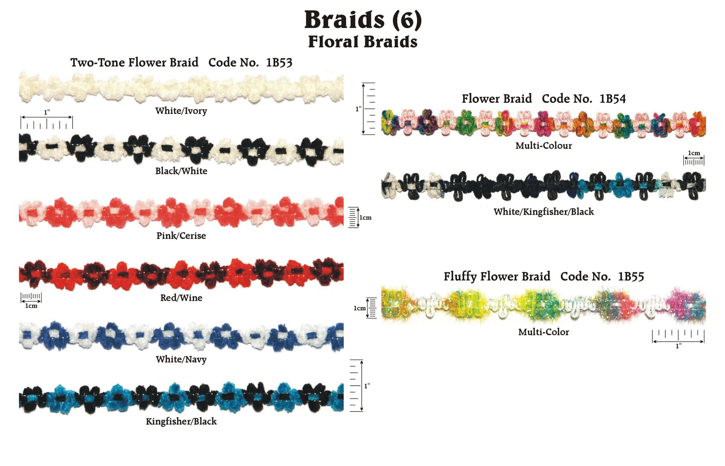 Two-Tone Flower Braid