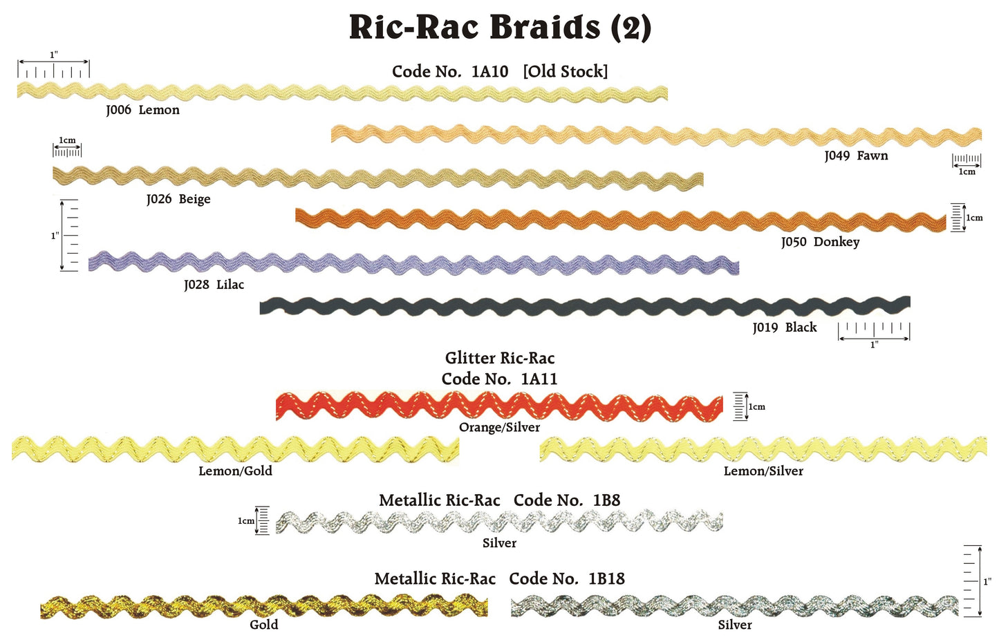Glitter Ric Rac