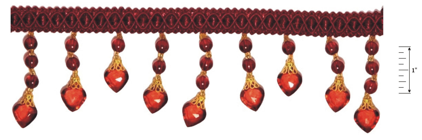 Beaded Braid Fringe
