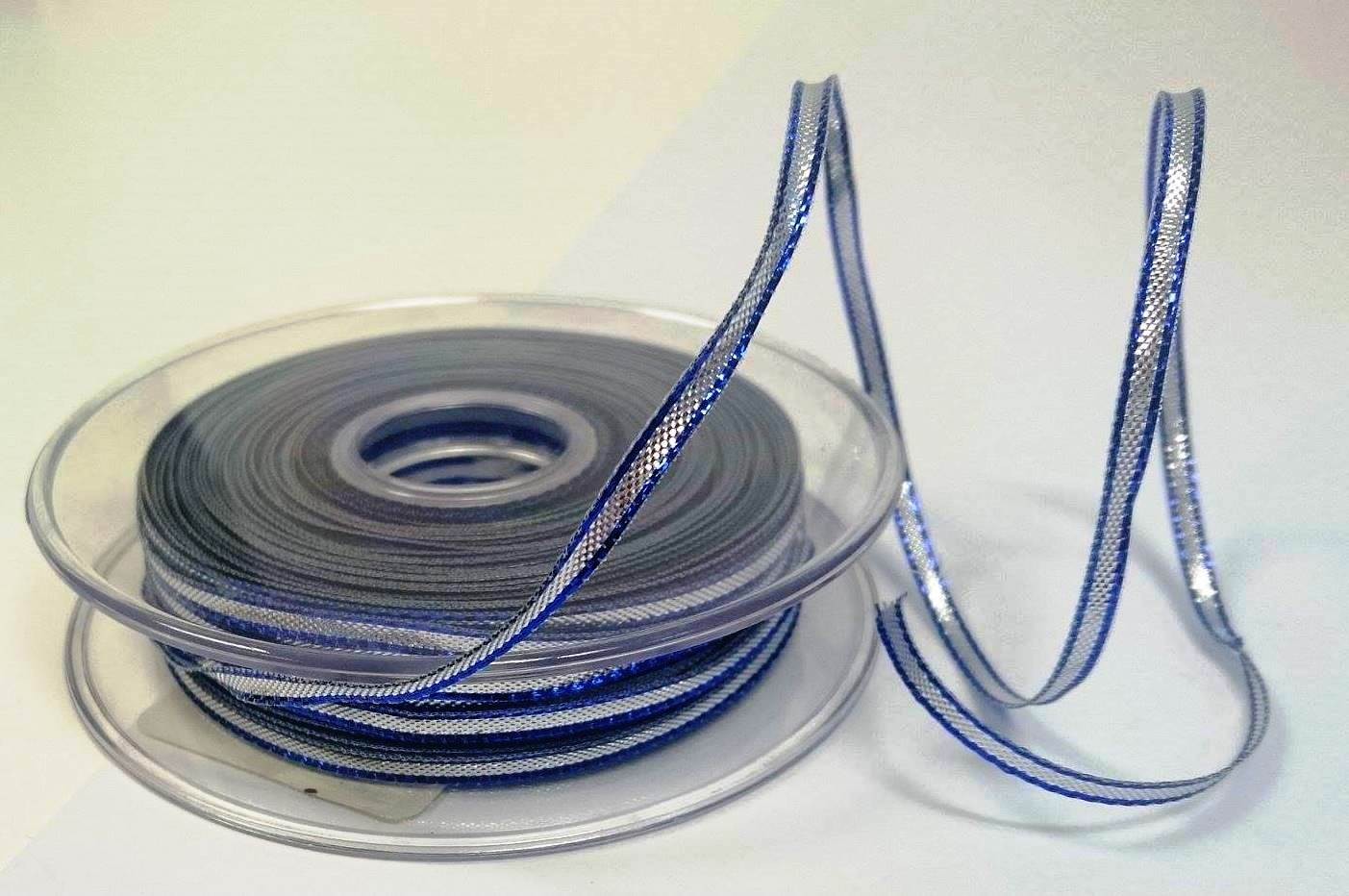 3mm Wired Metallic Ribbon
