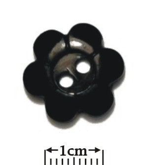 2 Hole Flower Button