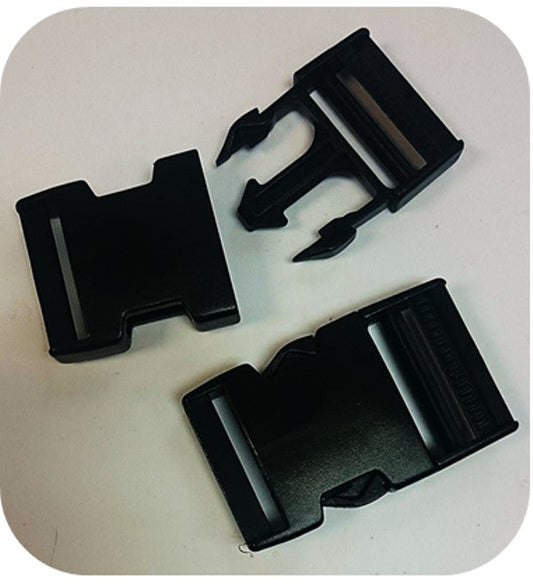 40mm Bag Clasps Black