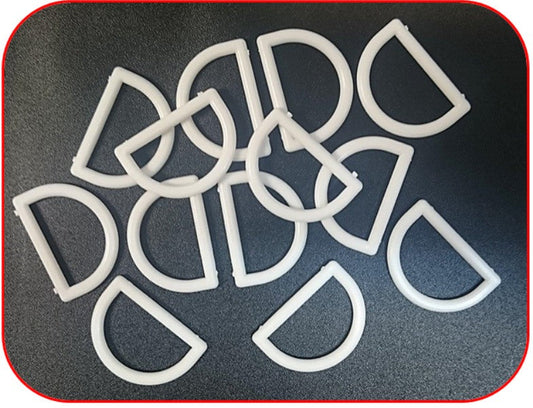 25mm Plastic D Rings