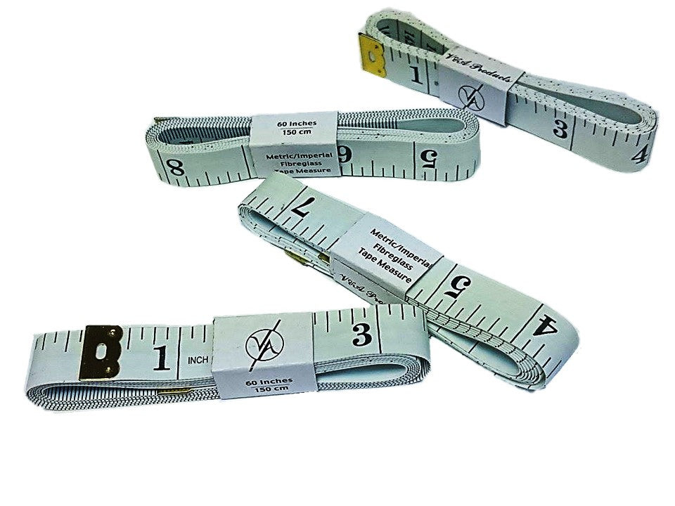 15mm Tape Measures (V&A) White
