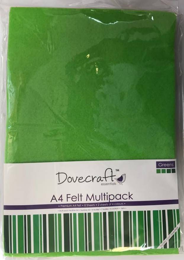 Assorted A4 Felt Multipacks