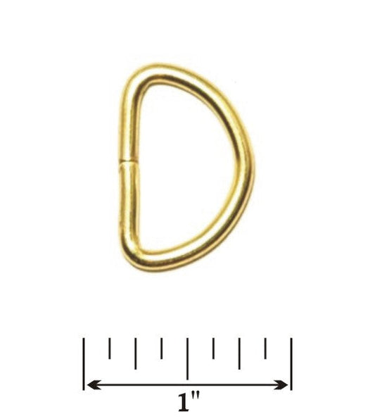 3/4" D Rings Metal