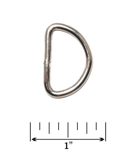 3/4" D Rings Metal