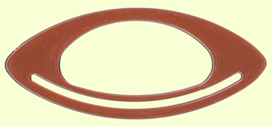 Oval Amber Bag Handles