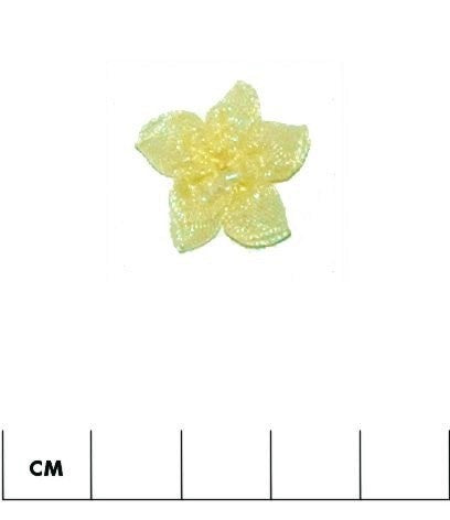 Organza Star Flower