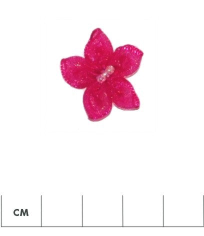 Organza Star Flower