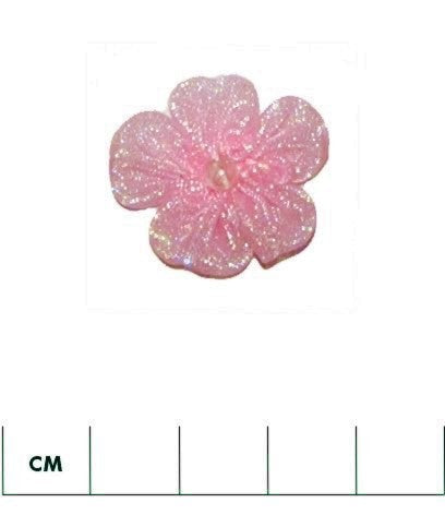 Organza Flower with Bead