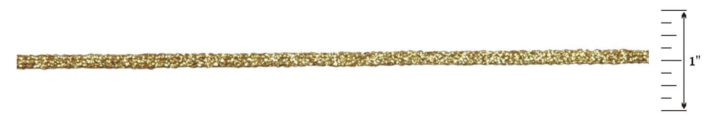 4mm Metallic Braid