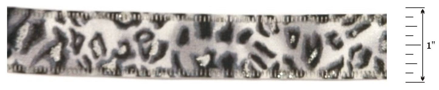 Wired Animal Print Ribbon