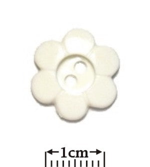 2 Hole Flower Button