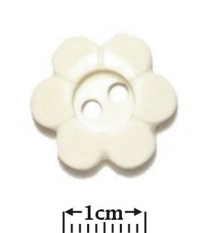 2 Hole Flower Button