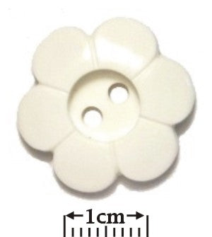 2 Hole Flower Button
