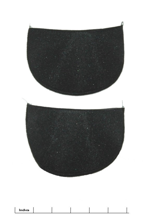 Small Covered Shoulder Pads