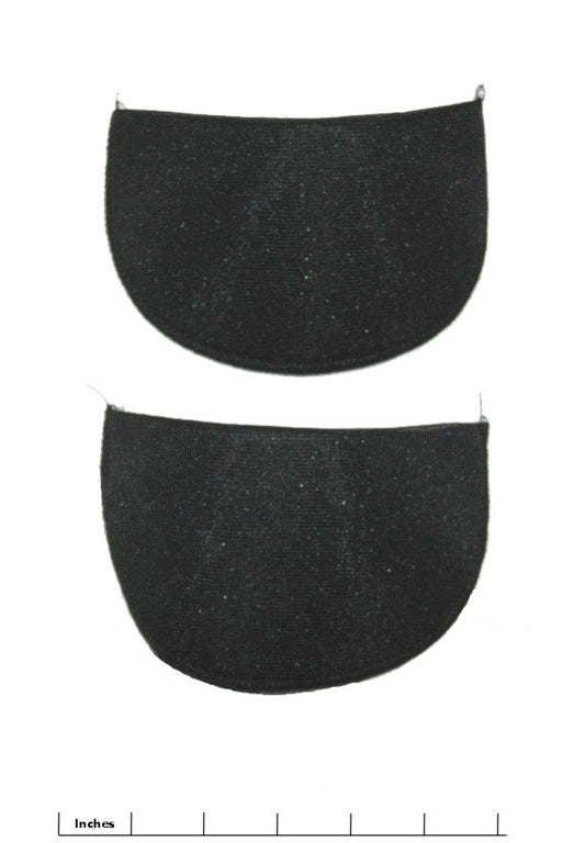 Small Covered Shoulder Pads