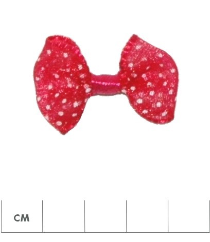 Organza Polka Dot Bow