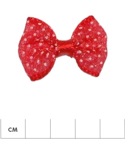 Organza Polka Dot Bow
