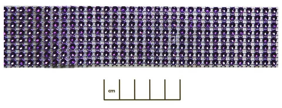 1½" Imitation Rhinestone Braid