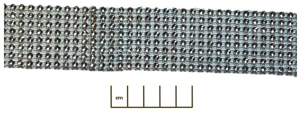 1½" Imitation Rhinestone Braid