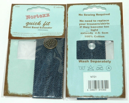 Waistband Denim Button Extender