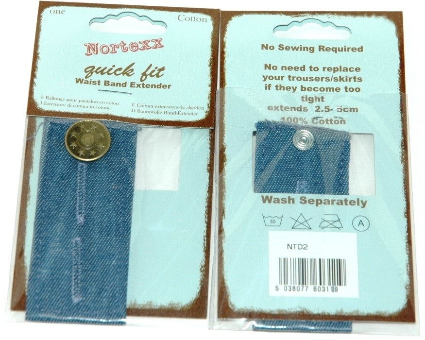 Waistband Denim Button Extender