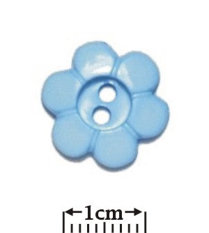 2 Hole Flower Button
