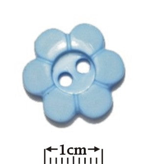 2 Hole Flower Button