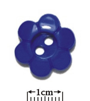 2 Hole Flower Button