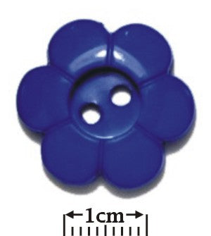 2 Hole Flower Button