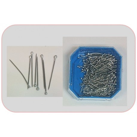 26mm Silver Head Pins