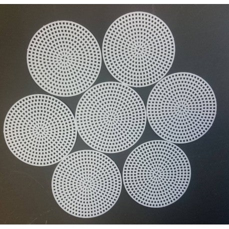 3" Round Plastic Canvas