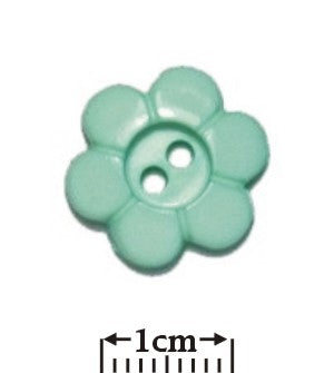 2 Hole Flower Button