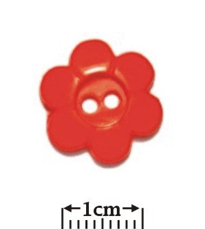 2 Hole Flower Button