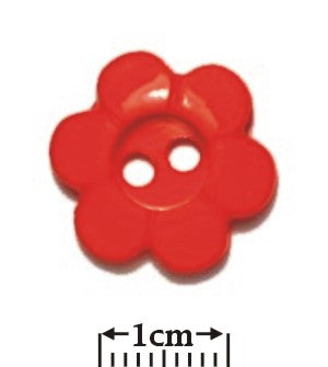 2 Hole Flower Button