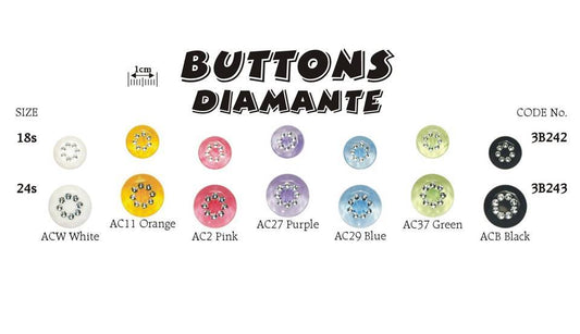 Diamante Button