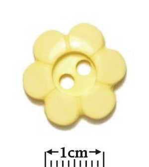 2 Hole Flower Button