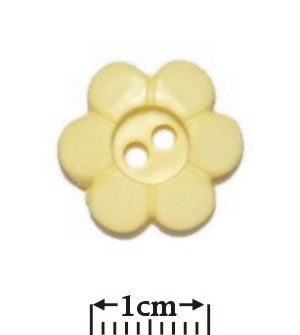 2 Hole Flower Button