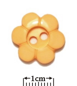 2 Hole Flower Button