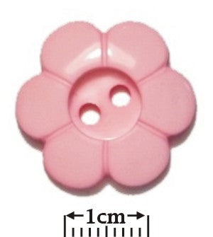 2 Hole Flower Button