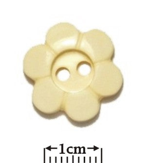 2 Hole Flower Button