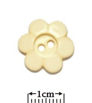 2 Hole Flower Button